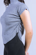 Gathered Knit Top